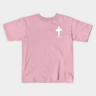 Matthew 16:24 Tak Up Your Cross and Follow Me Kids T-Shirt